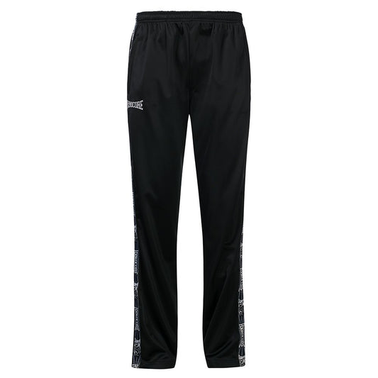 100% Hardcore Training Pants Taped Black - GABBERPLANET