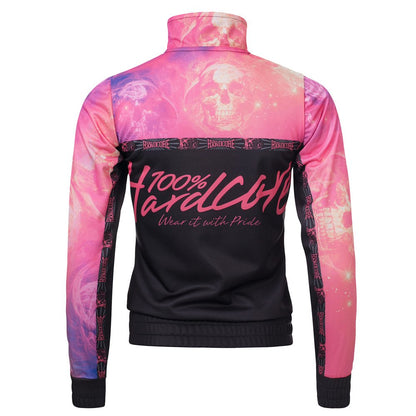 100% Hardcore Lady Trainings Jacket Galactic Pink