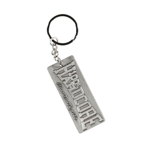 100% Hardcore Metal Keychain The Brand! - GABBERPLANET