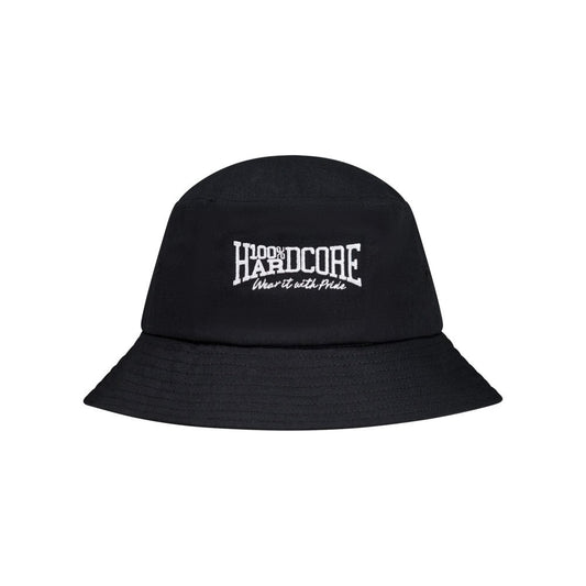 100% Hardcore Bucket hat Logo - GABBERPLANET
