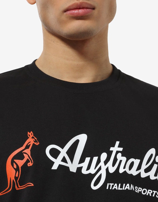 Australian Gabber T-Shirt Big Logo - GABBERPLANET